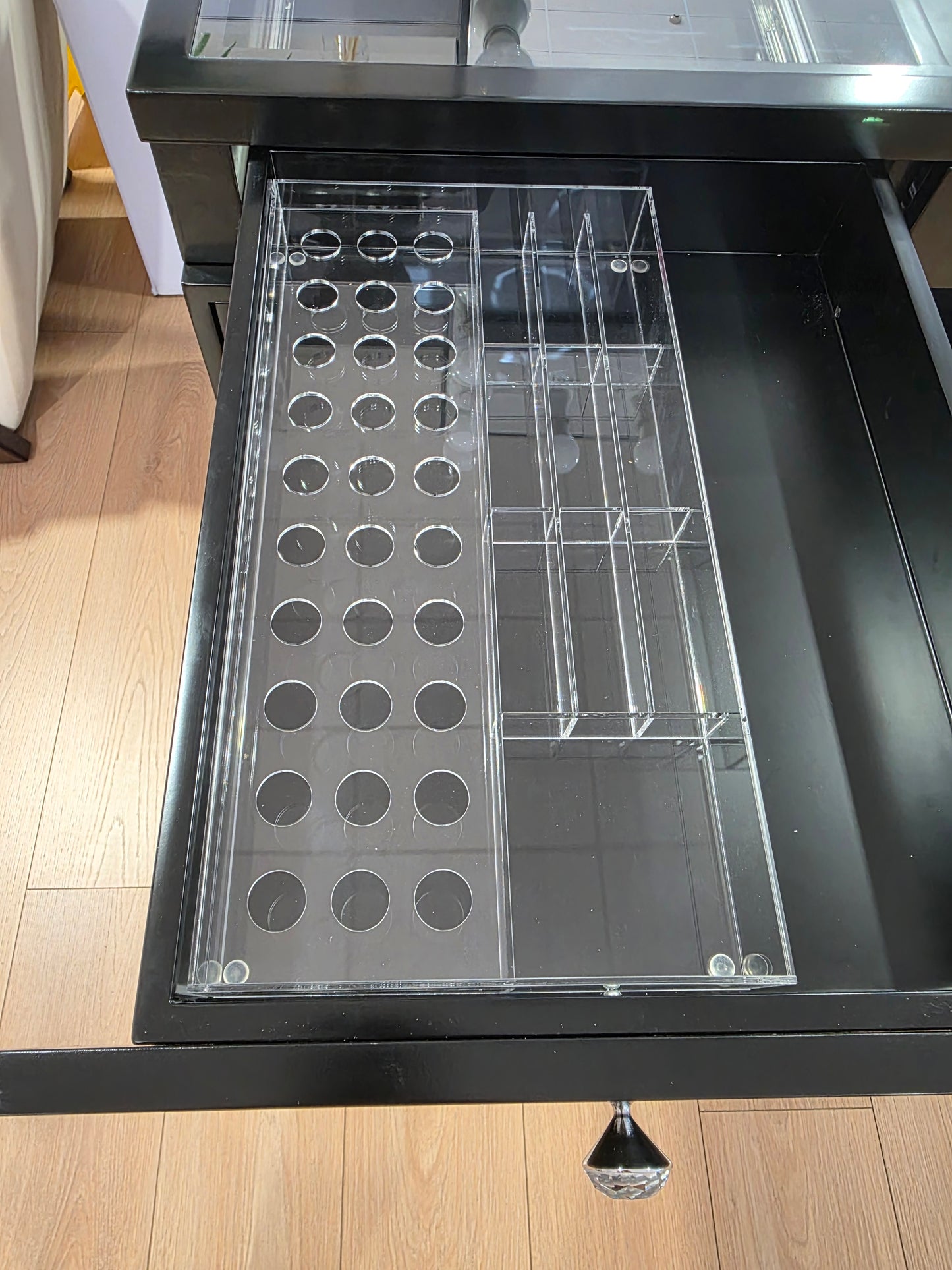 Acrylic Organiser - L22cm x D42cm x H5cm