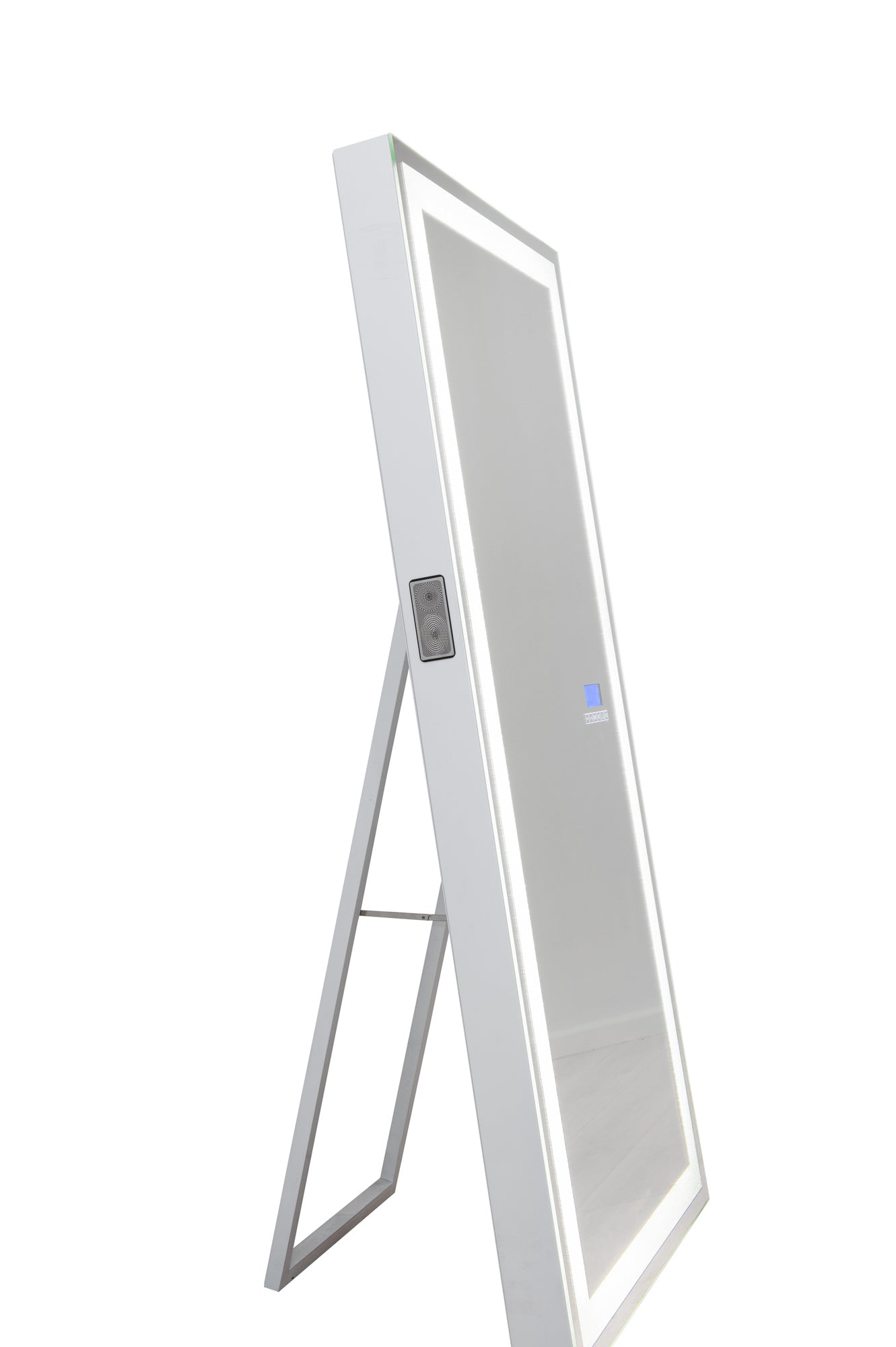 CRYSTAL Floor Mirror with Tri-Lights and Bluetooth Speakers
