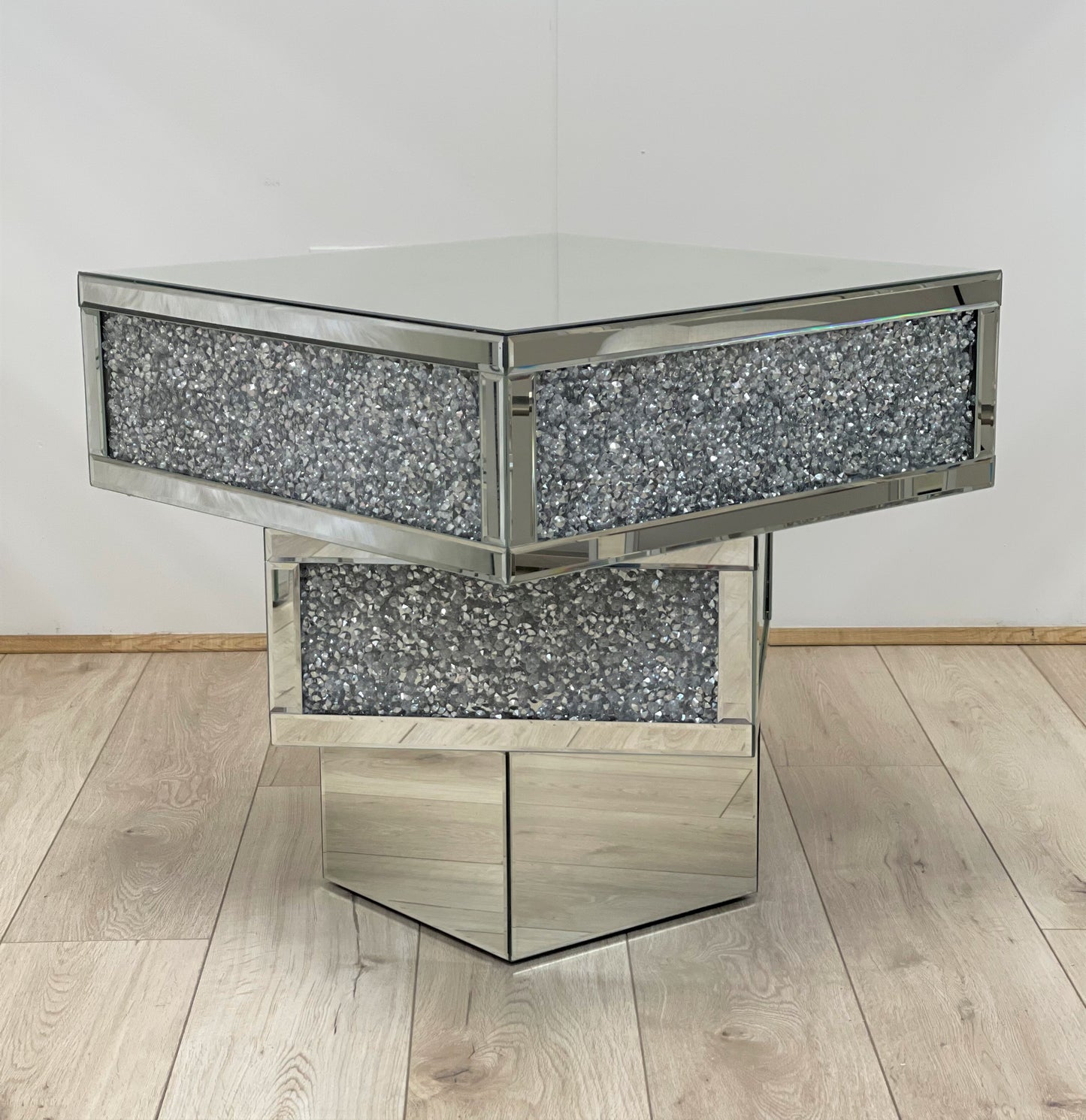 CLEARANCE! ALEXIS Coffee Table with Crushed Diamonds