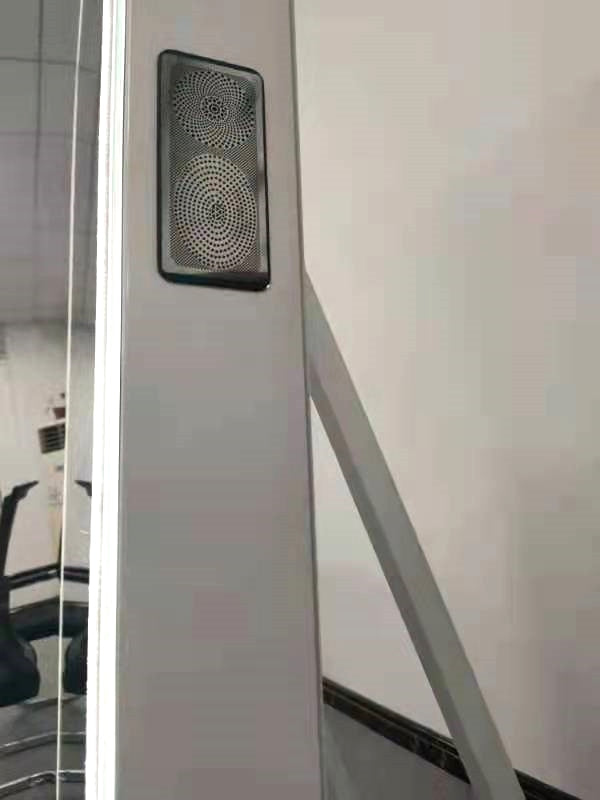CRYSTAL Floor Mirror with Tri-Lights and Bluetooth Speakers
