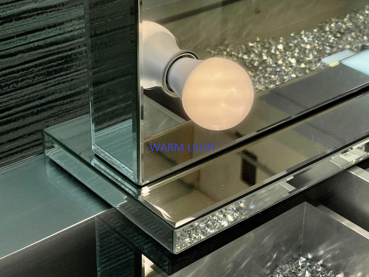 HIGH QUALITY - VALENTINA Hollywood Makeup Mirror with Tri-Lights