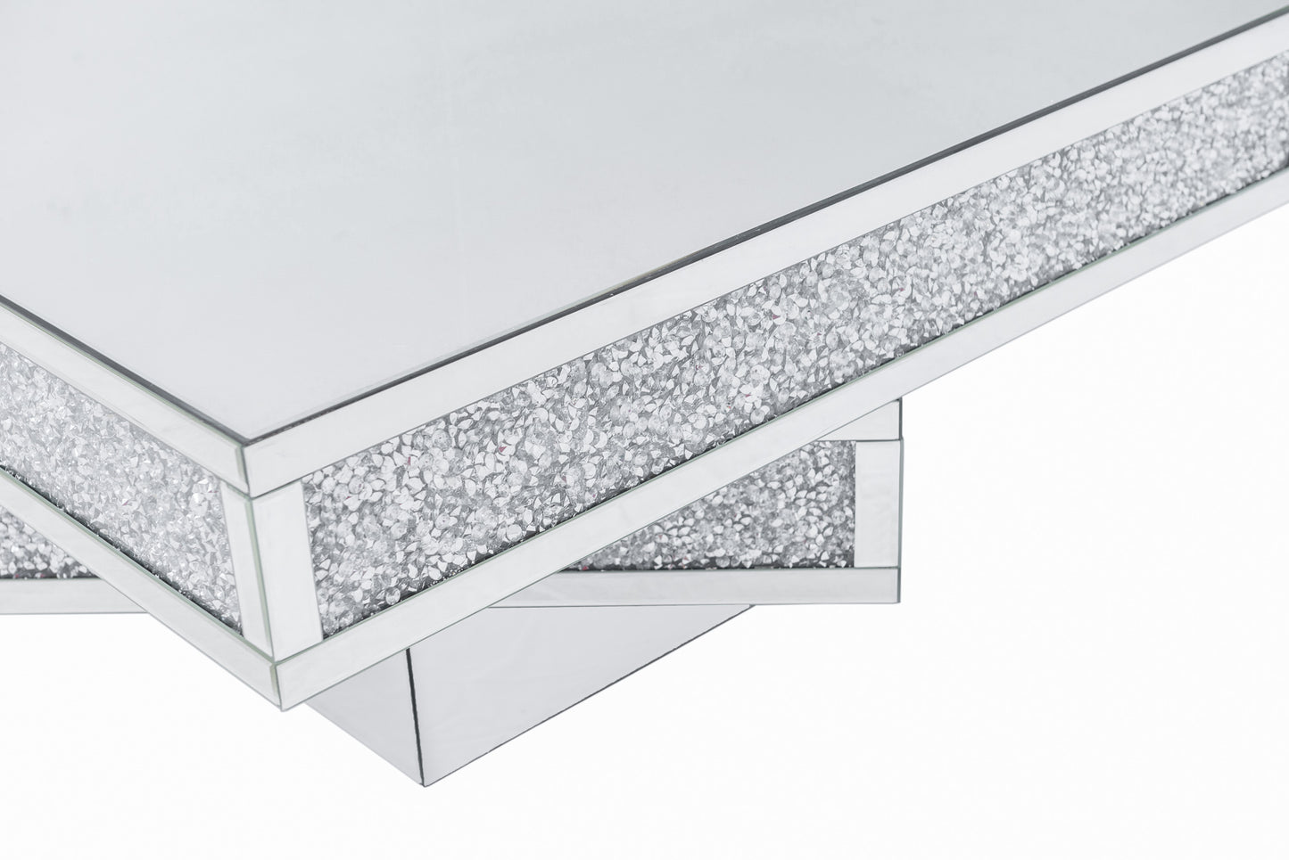 CLEARANCE! ALEXIS Coffee Table with Crushed Diamonds