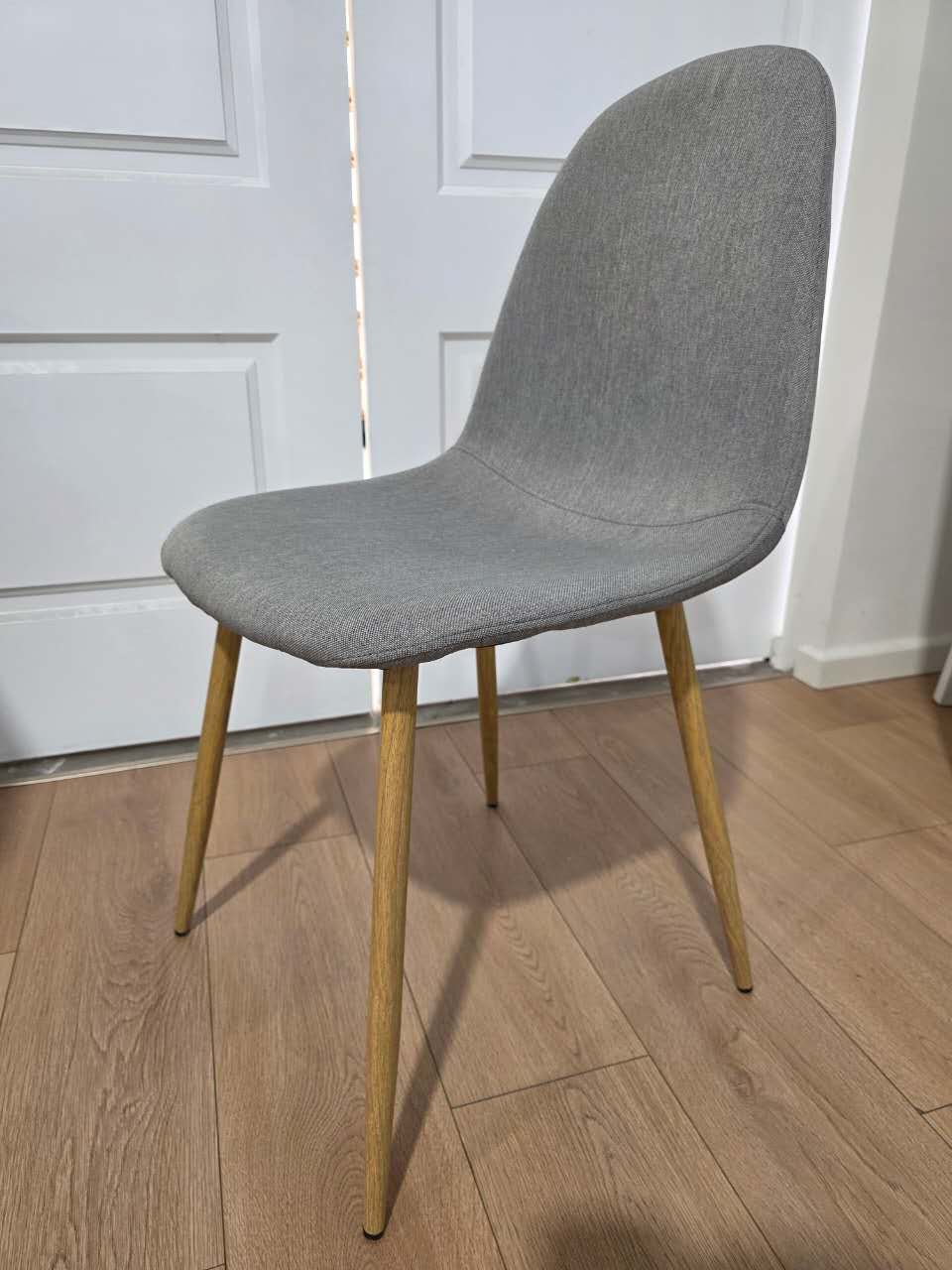 CLEARANCE - Grey Fabric Chair