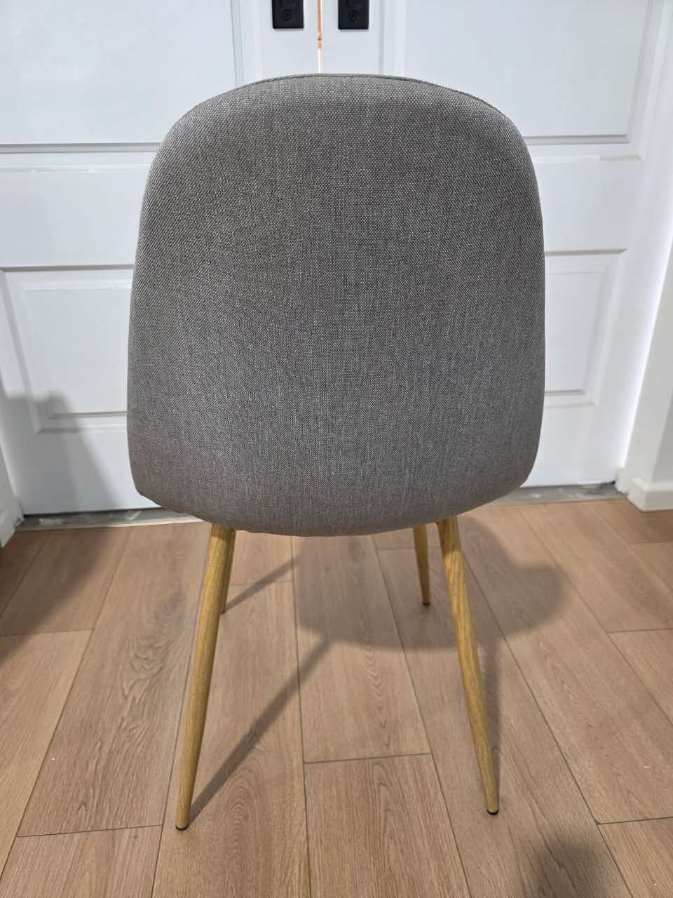 CLEARANCE - Grey Fabric Chair