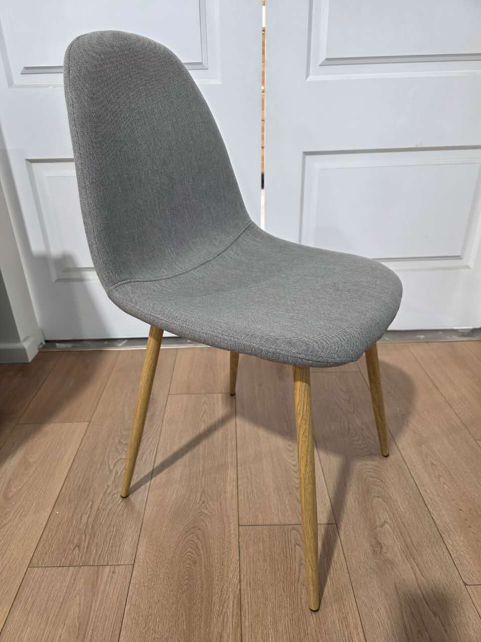 CLEARANCE - Grey Fabric Chair