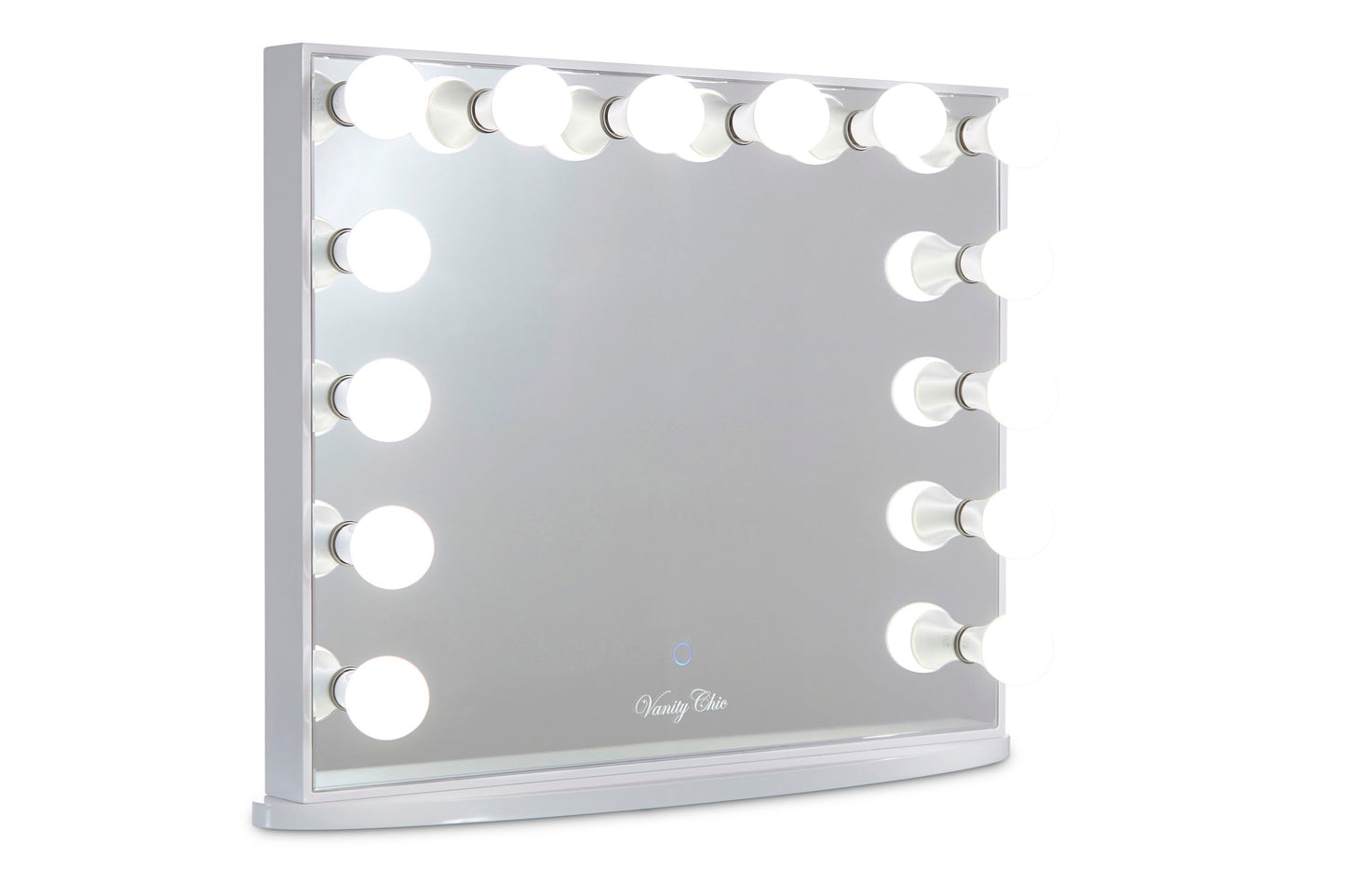 YSABEL Hollywood Makeup Mirror with LED lights + 2 Drawers Vera Makeup Table