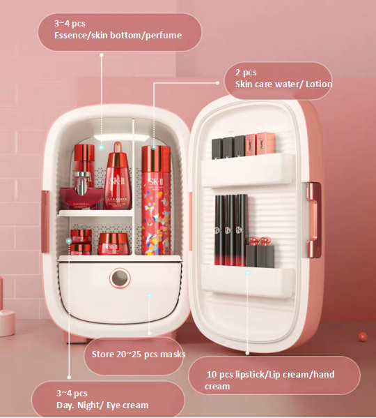 12L Mini Beauty Fridge / Skin Care Storage