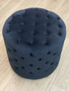 Alexa Round Ottoman / Makeup stool (Medium)