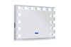Diamond Style Hollywood Makeup Mirror with Sensor Dimmer + Bluetooth Speaker