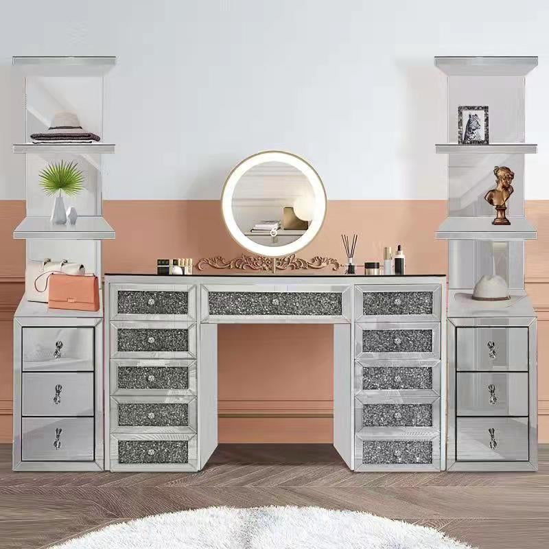 ELLIE Mirrored Makeup Shelf