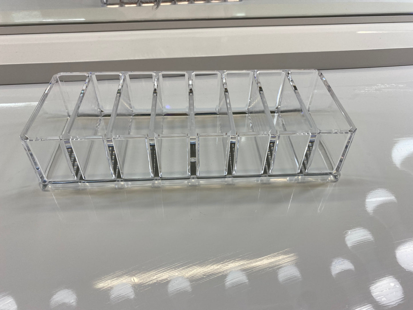 8 Compartment Eye shadow / Brush Acrylic Holder