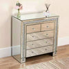 NEW ARRIVAL! 5 Drawers Chest with Crushed Diamonds