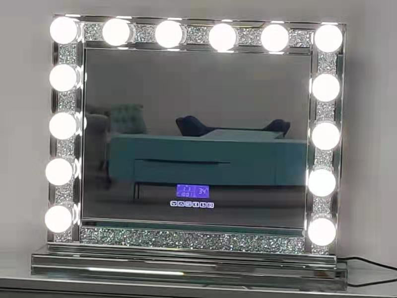 SHINE Hollywood Makeup Mirror with Bluetooth Speaker