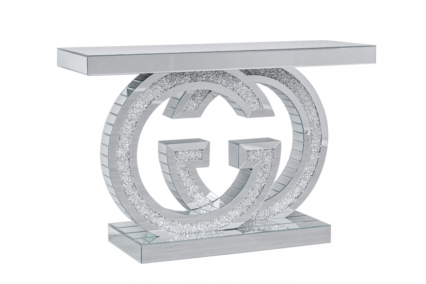 Lighted GG Crushed Diamonds Console / Hallway Table