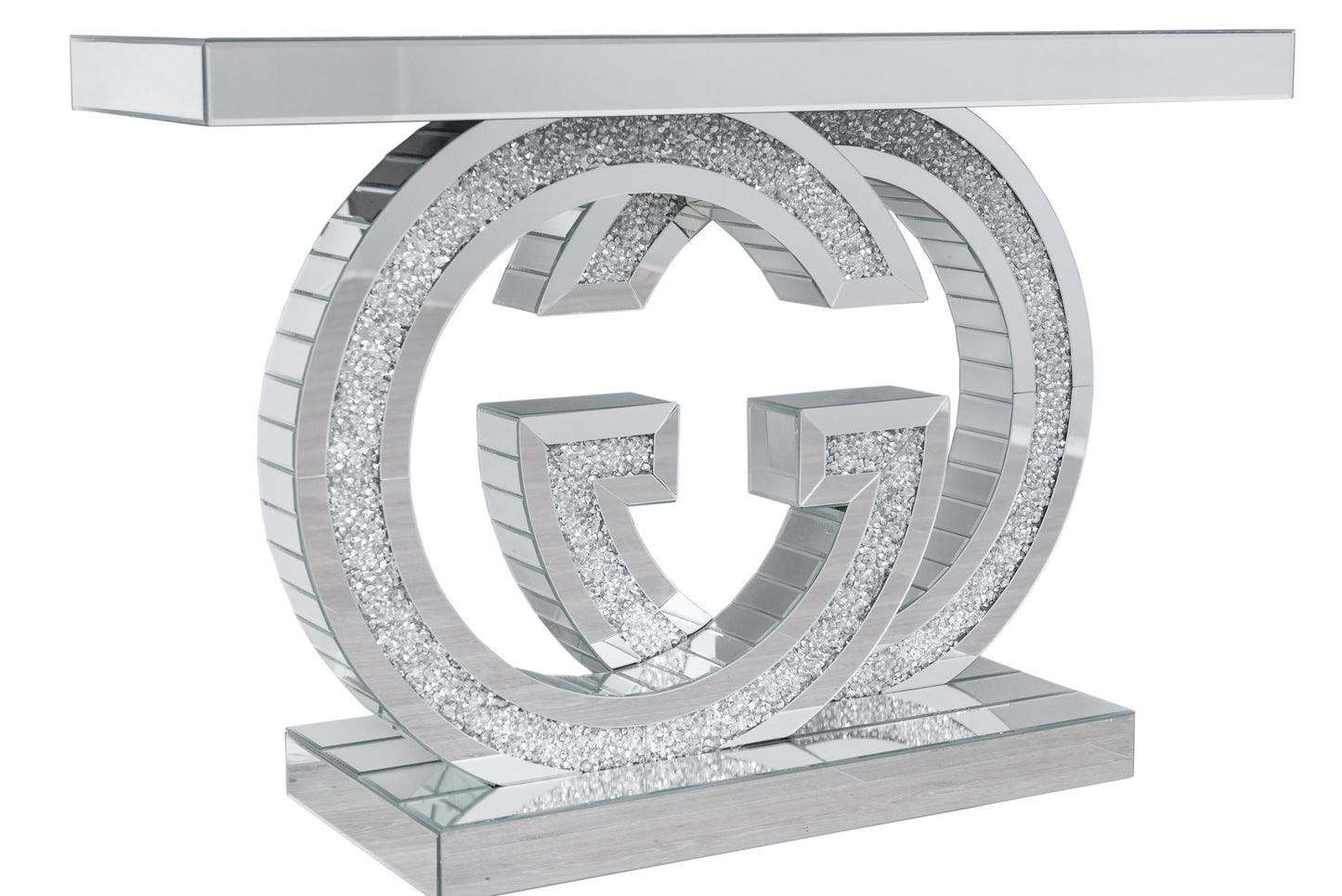 Lighted GG Crushed Diamonds Console / Hallway Table